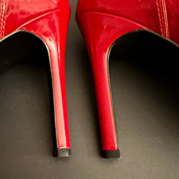 Guess By Marciano High Heels | Red | Patent Leather | 8.5 Medium - Picture 4 of 11